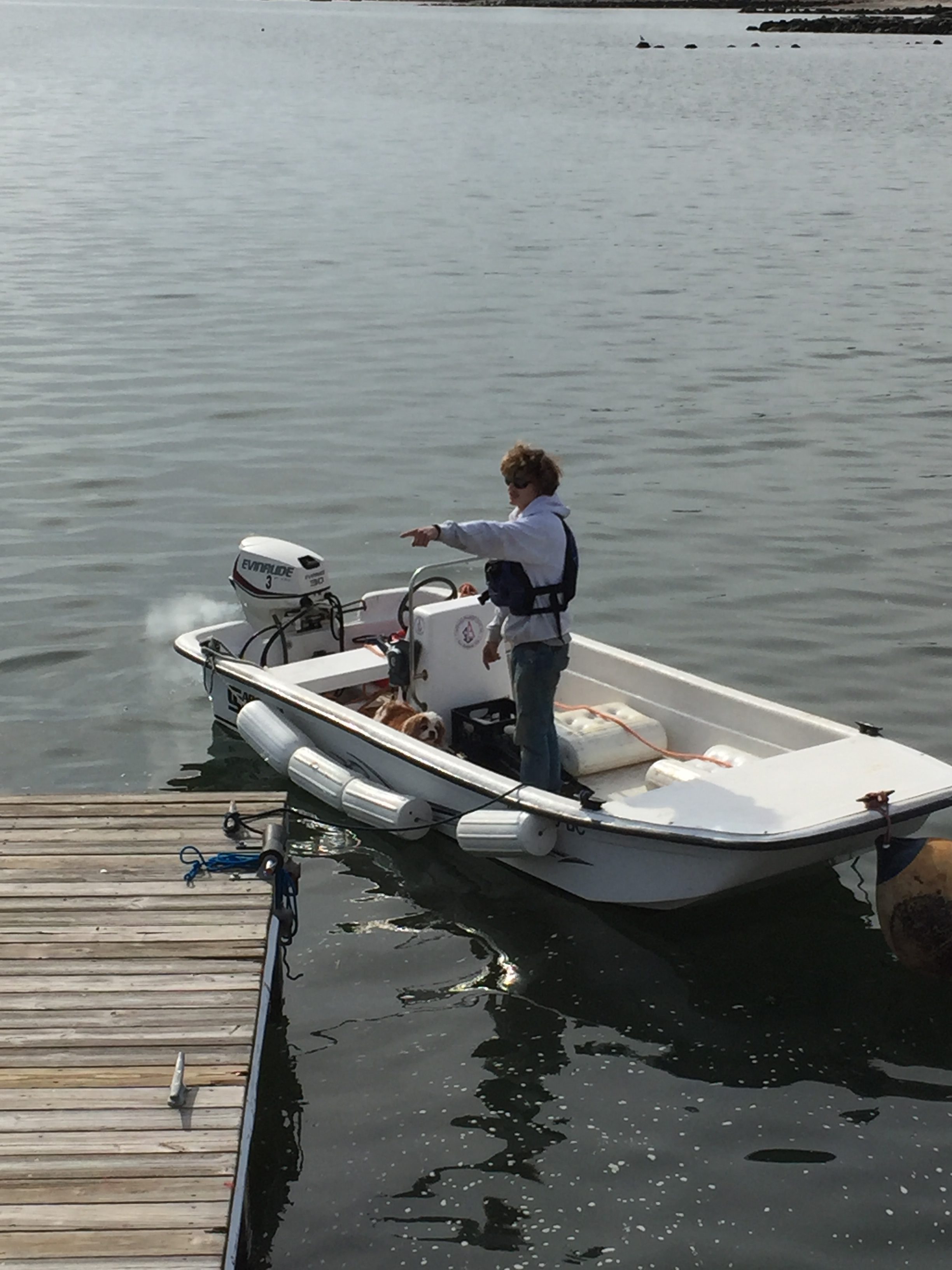 Taber aligning the high-profile float