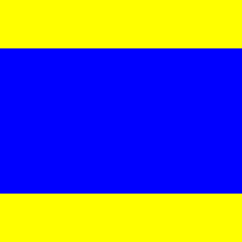 Signal flag for D