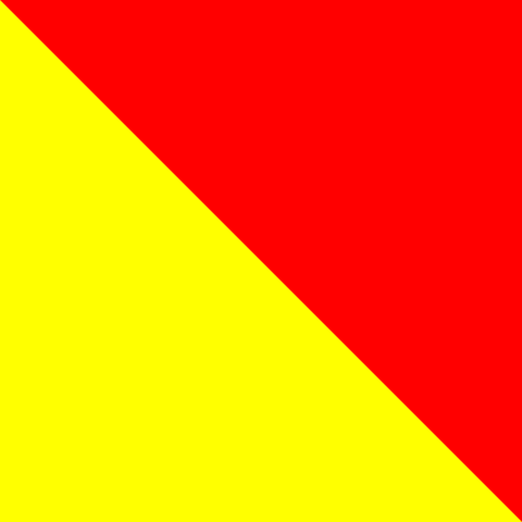 Signal flag for O
